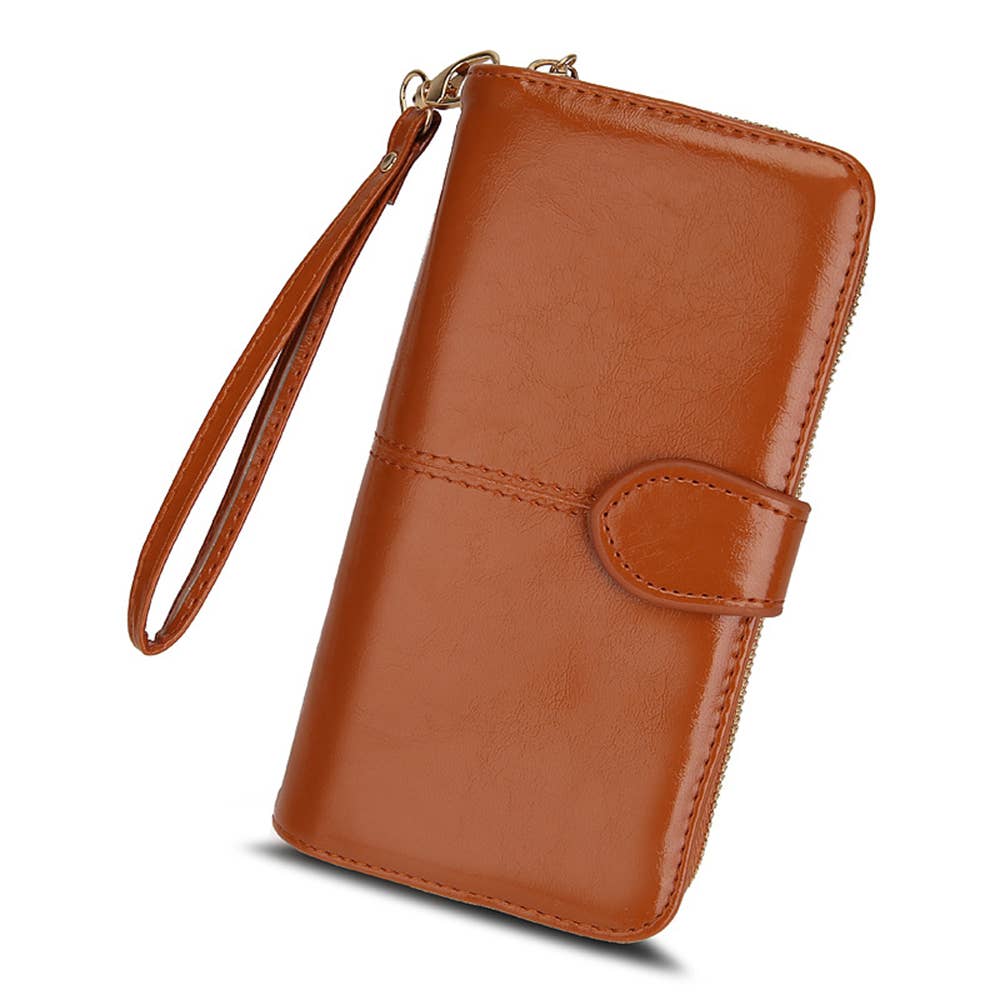 Fashion Zipper wallet: Green