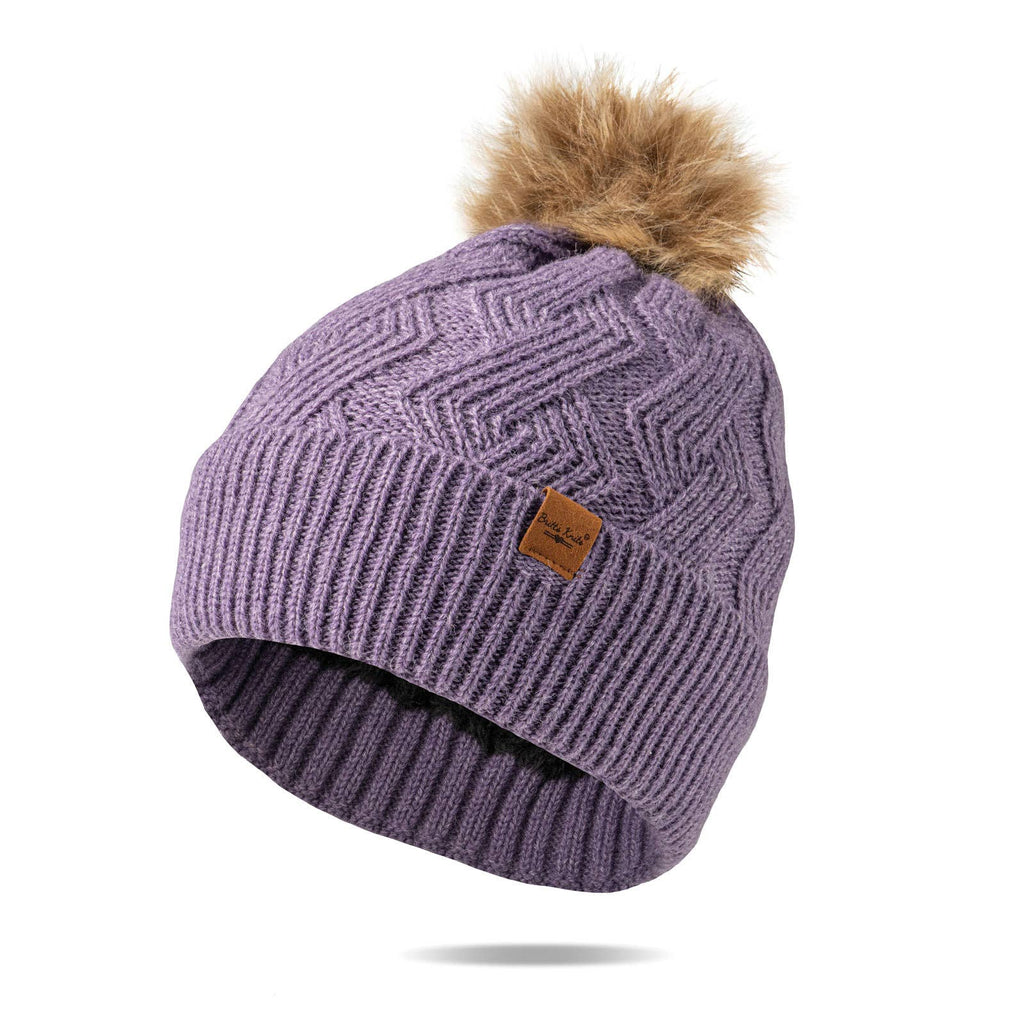 Britt's Knits Mainstay Pom Hat Open Stock: Green