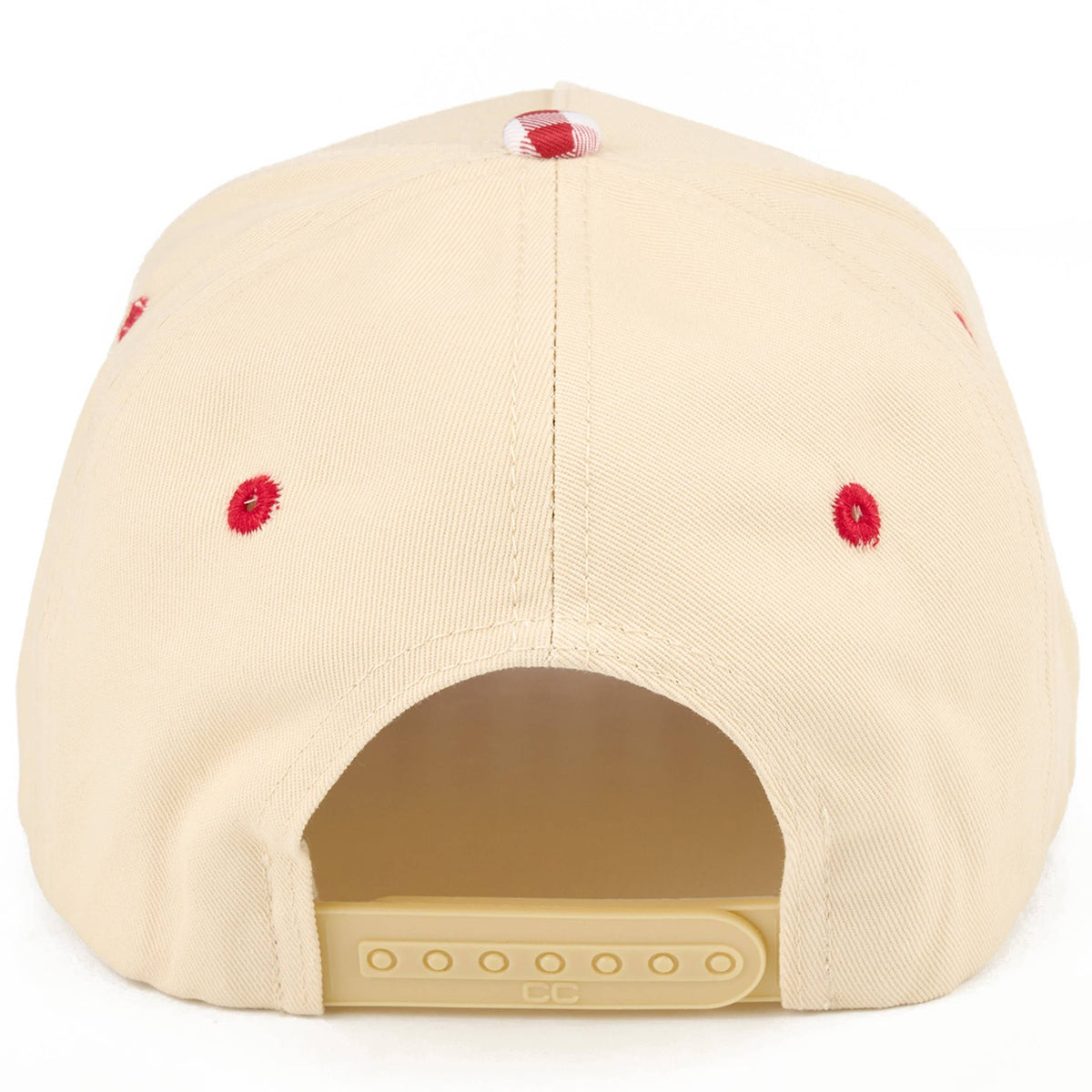 C.C LIFE IS BETTER ON THE FARM Letter Two Tone Trucker Hat: Brown/Brown