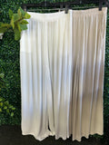 Gauze Wide Leg Pant