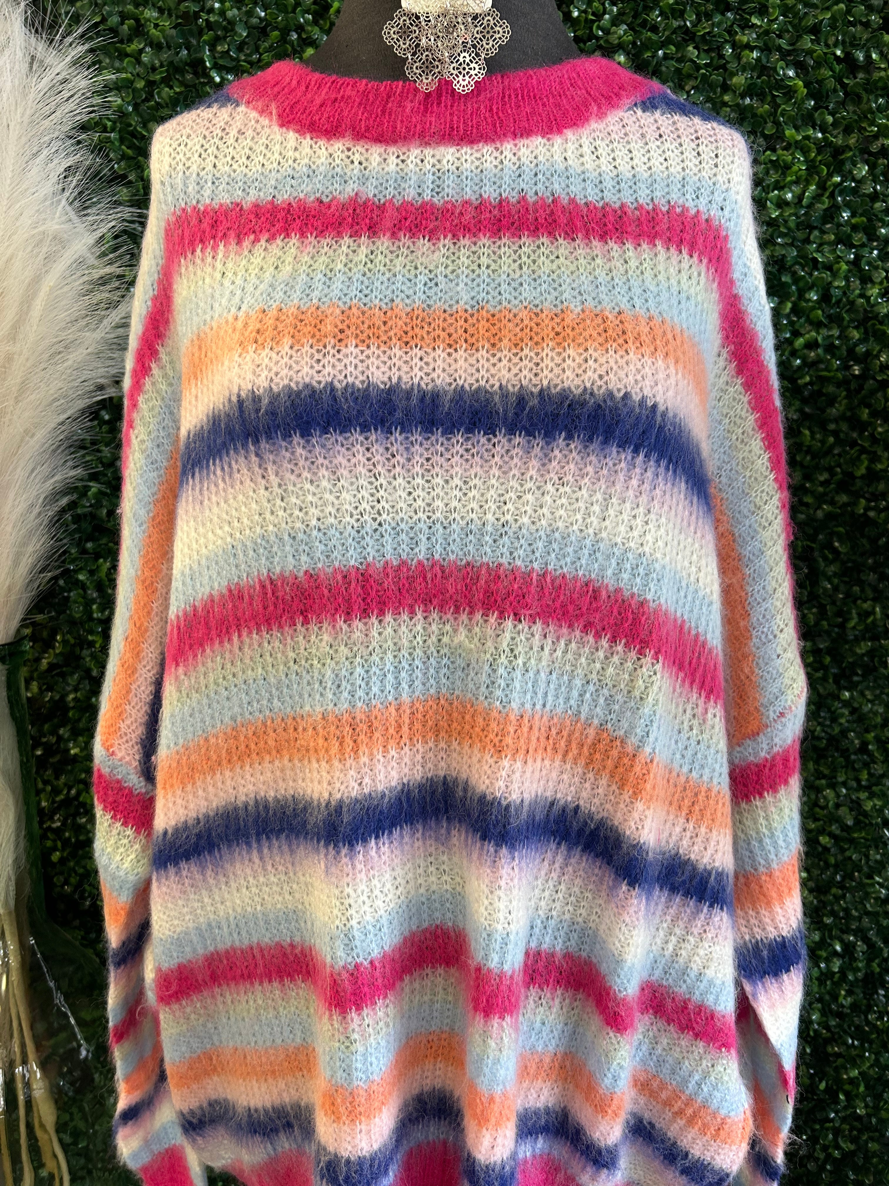 Mix Striped Sweater