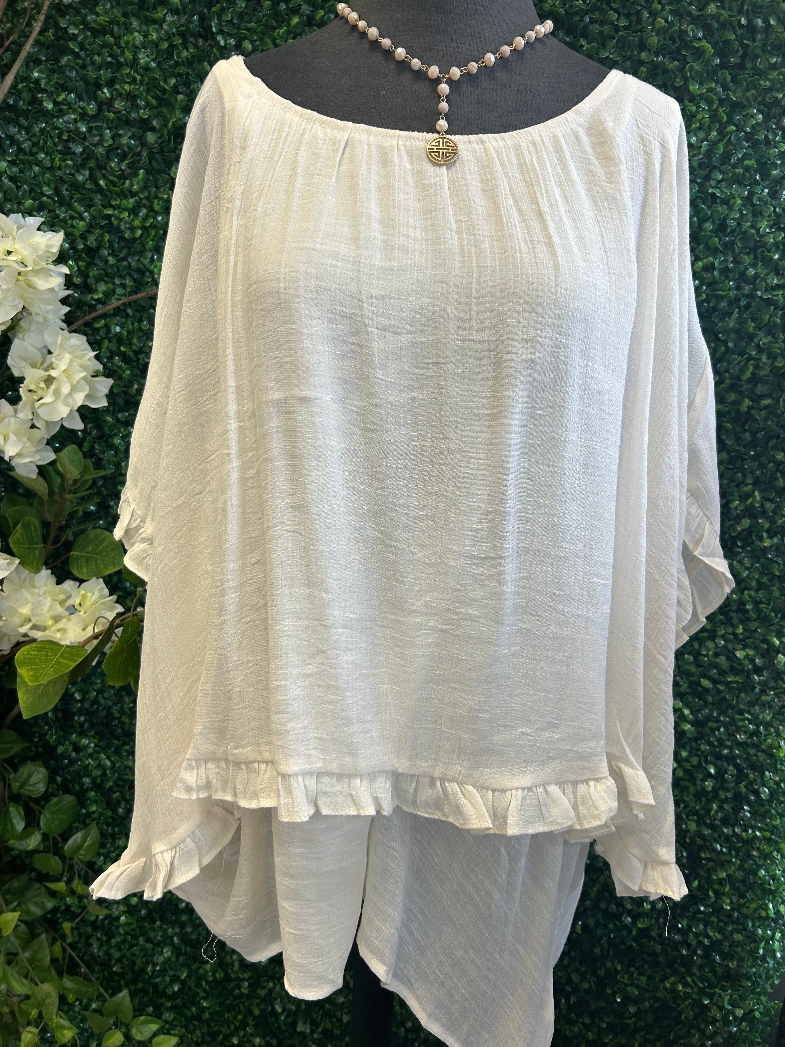 Round Neck Layered Tunic