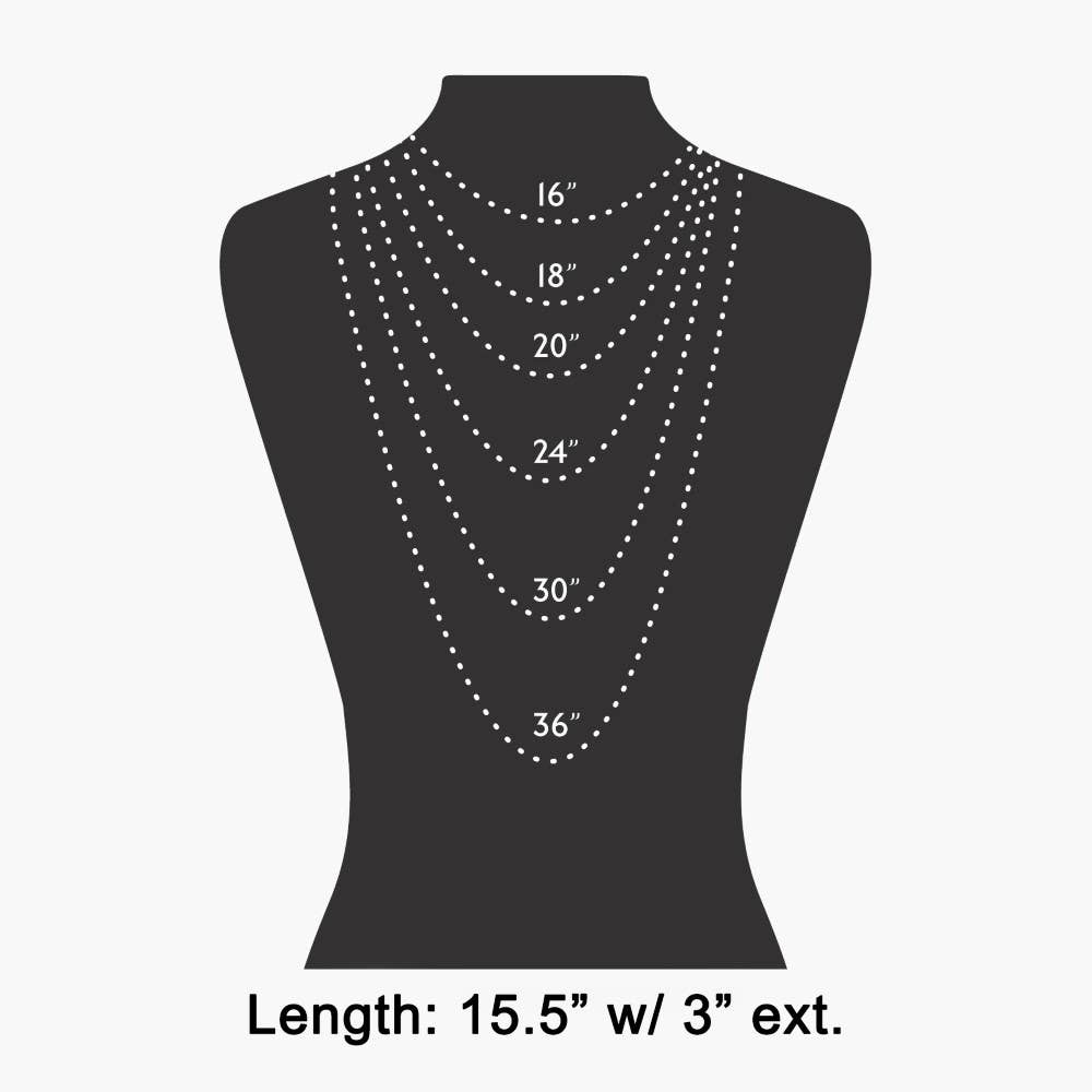 Clover Coin Pendant Necklace: GDMT1