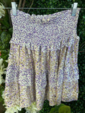 Mix Print Tiered Skirt