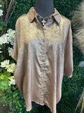 Sonja Shimmer Top