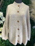 Mock Neck Cardi