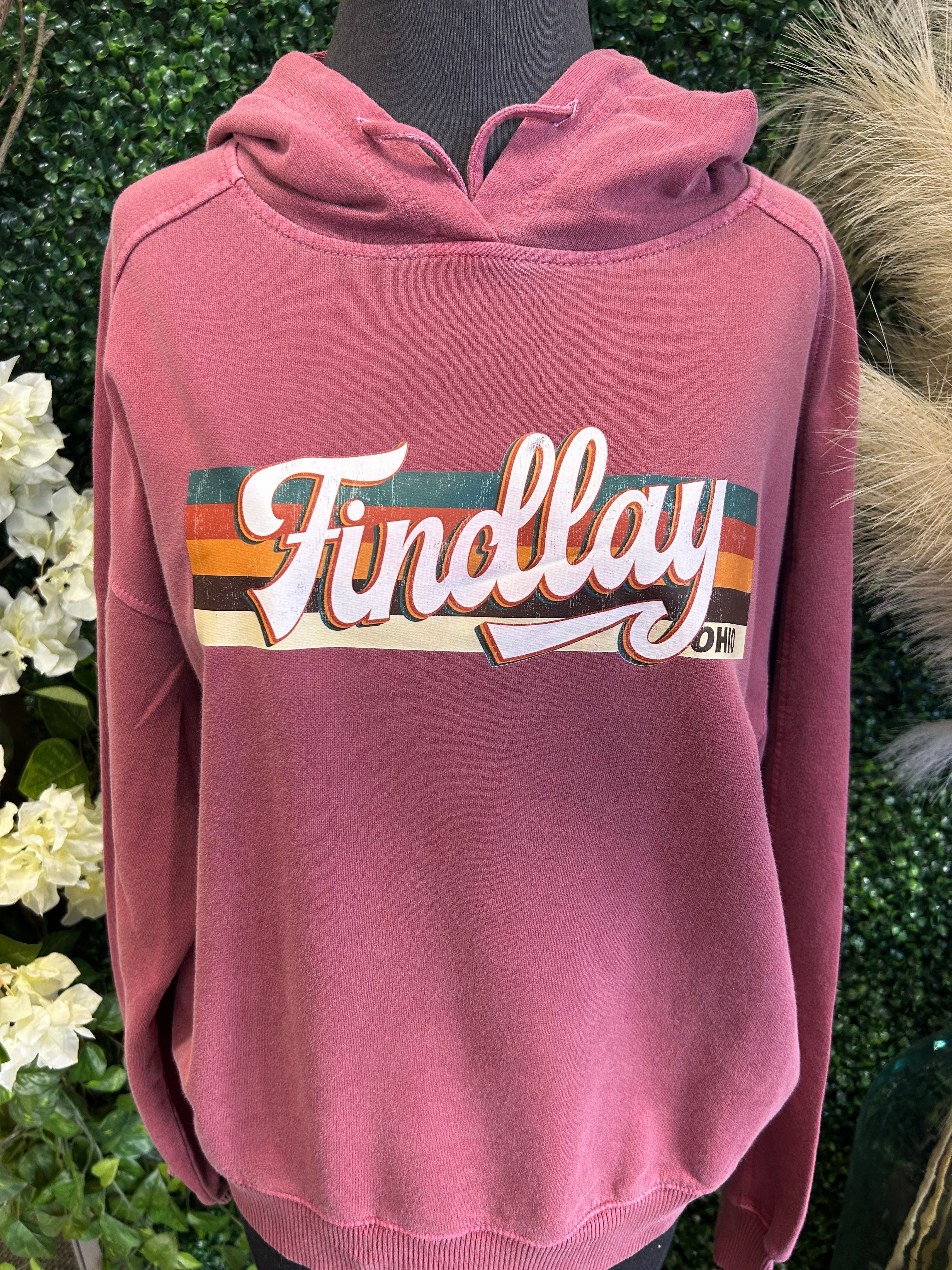 French terry pigment dye & enzyme washing hoodie