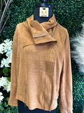 Suede Zippered Jacket