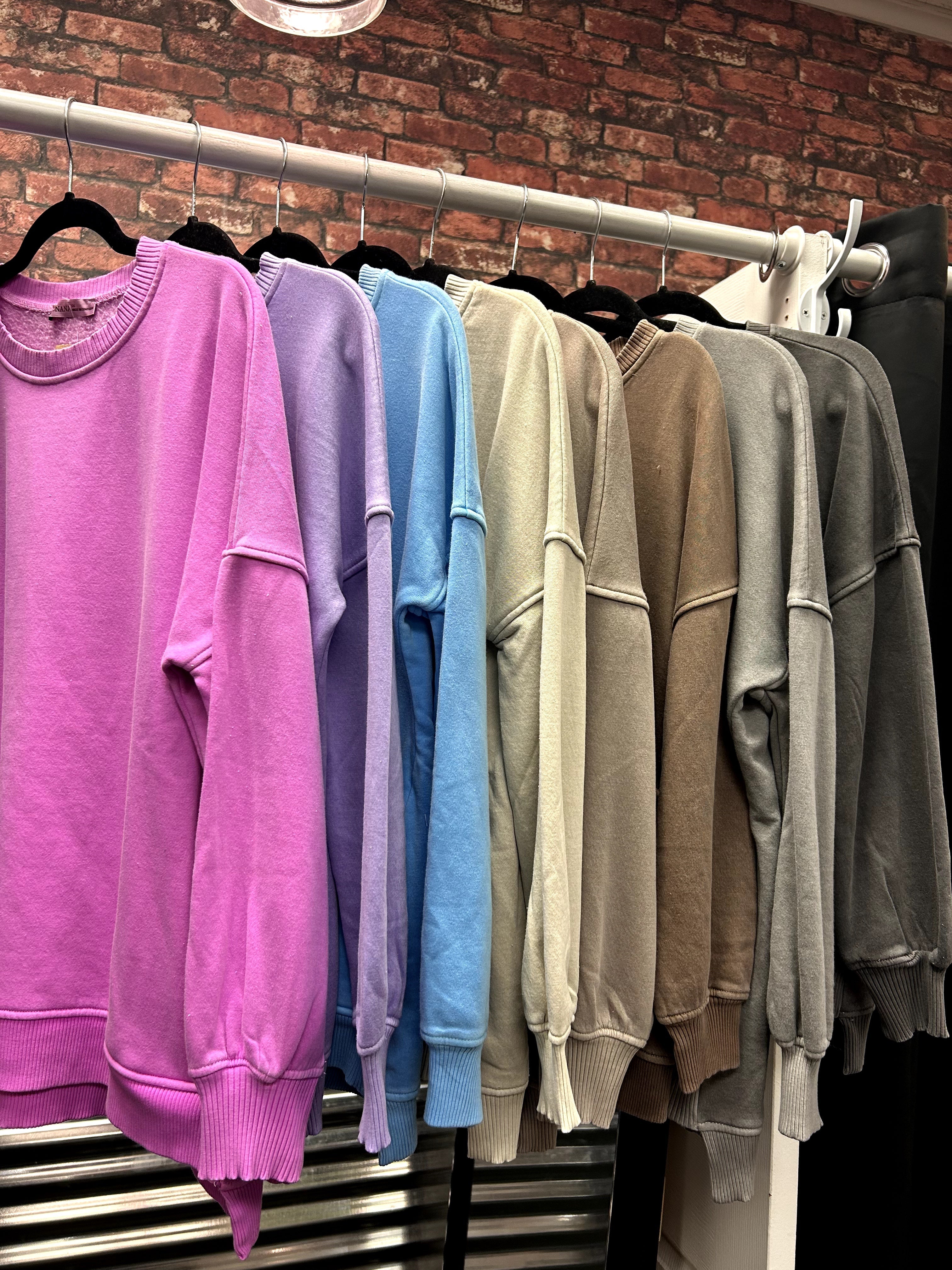 Halo Washed Sweatshirt