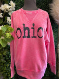 Ohio Vintage Washed Crewneck