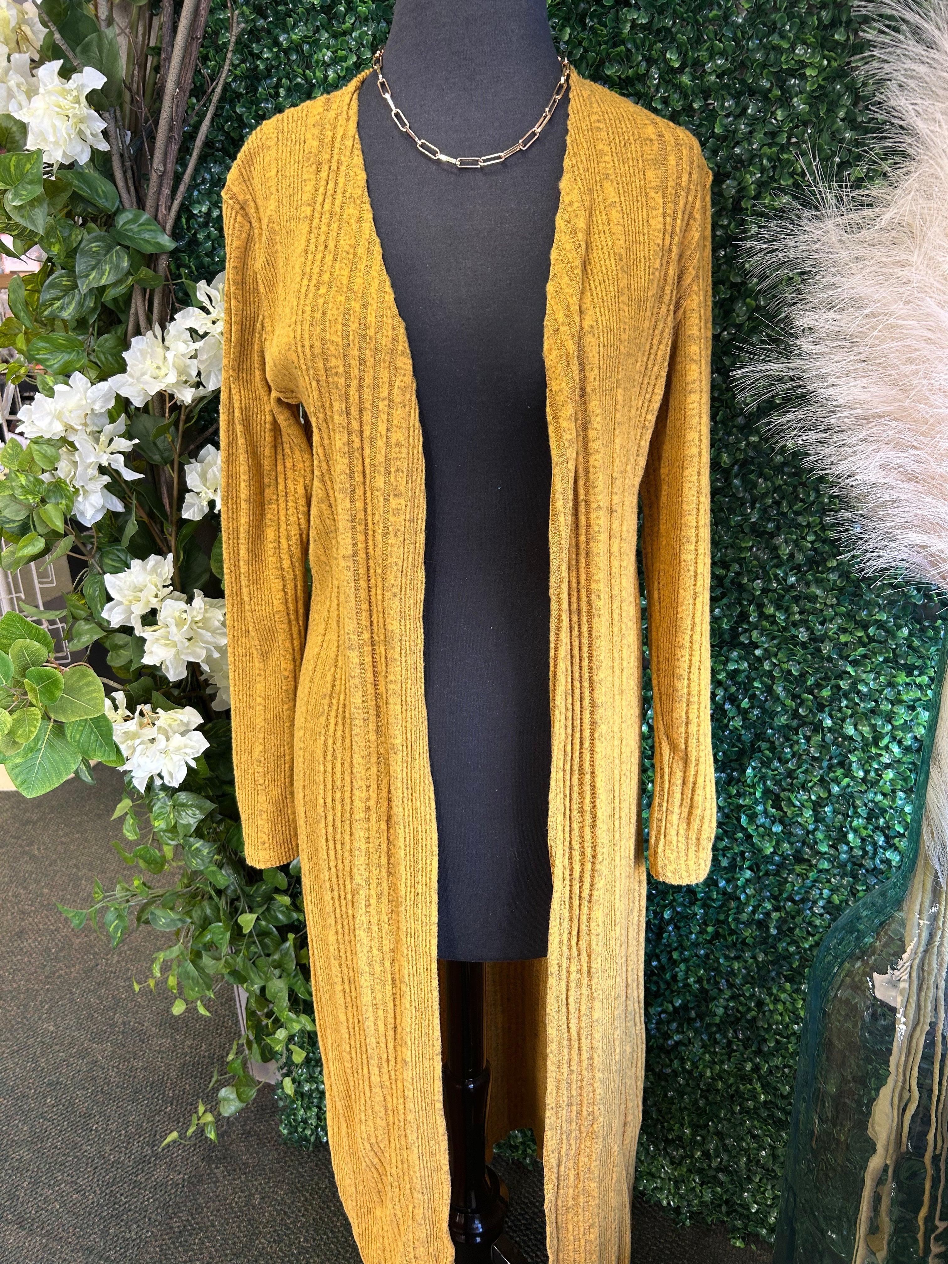 Mustard Midi Duster
