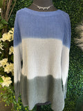 Blue Gradient Sweater