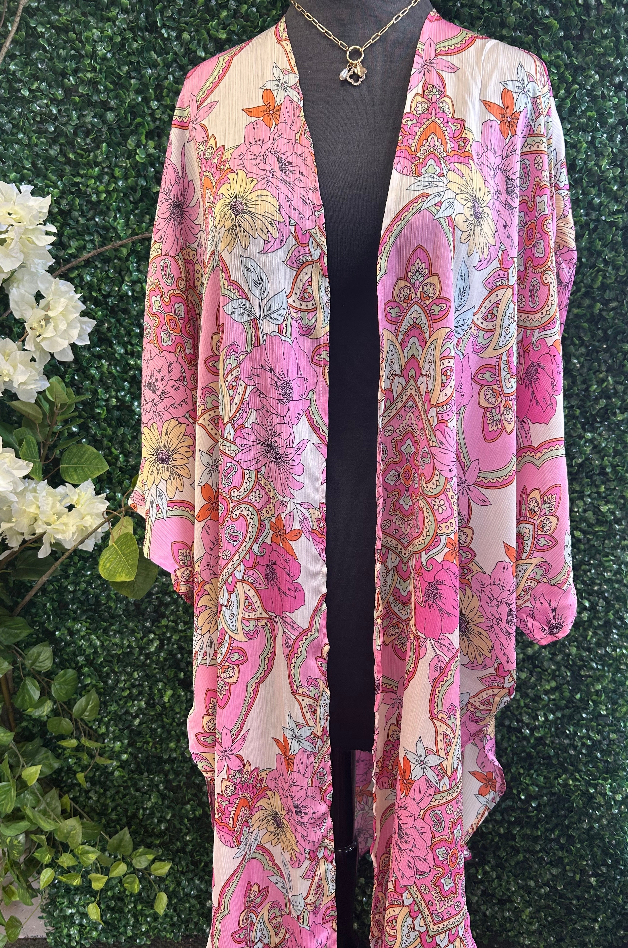 Print Kimono