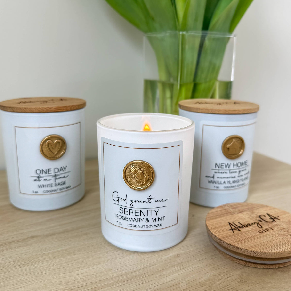 Scentspirations Candles: One Day - White Sage