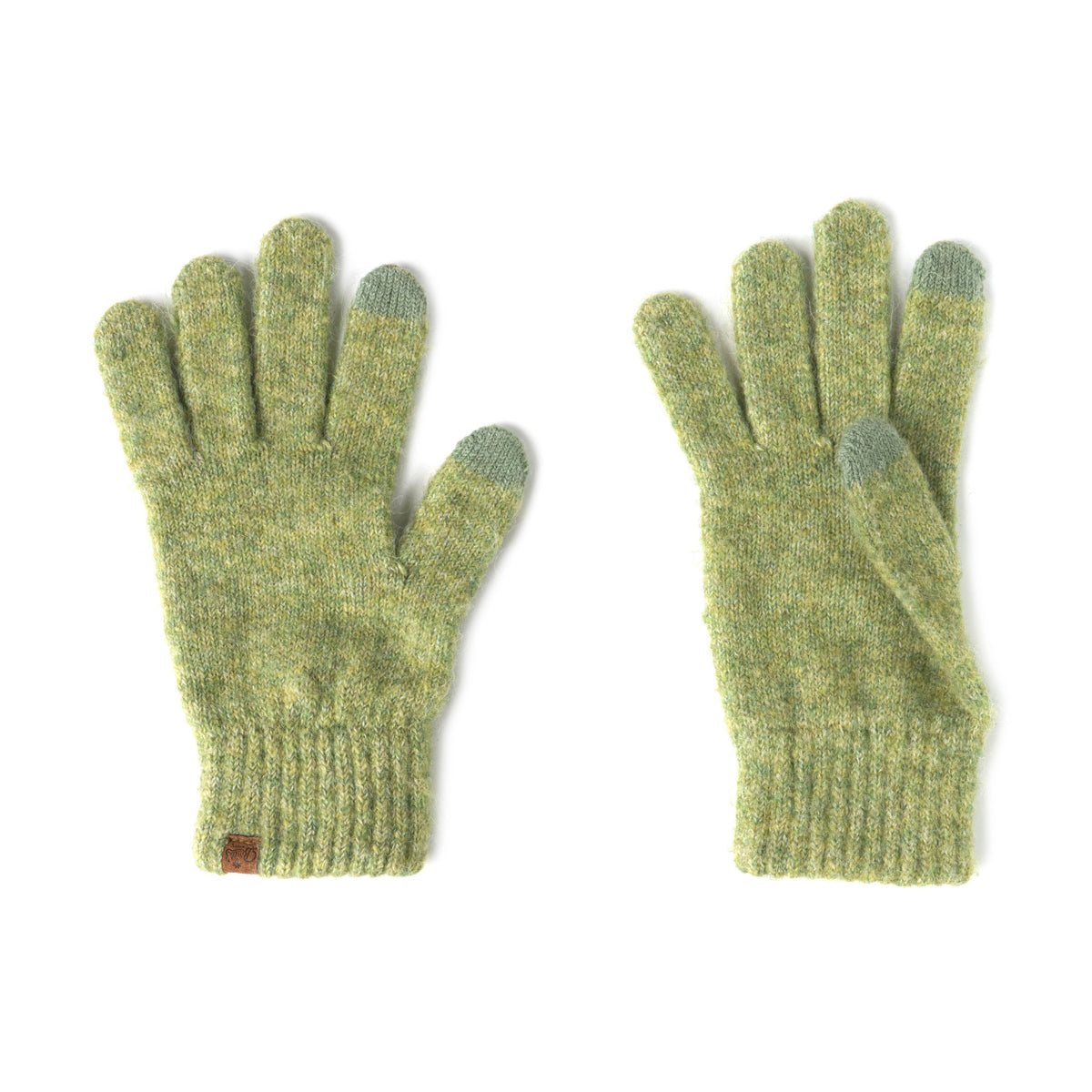 Britt's Knits Powder Knit Ultra Soft Gloves Open Stock: Black