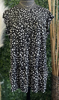 Tiered Top w/ Butterfly Sleeves