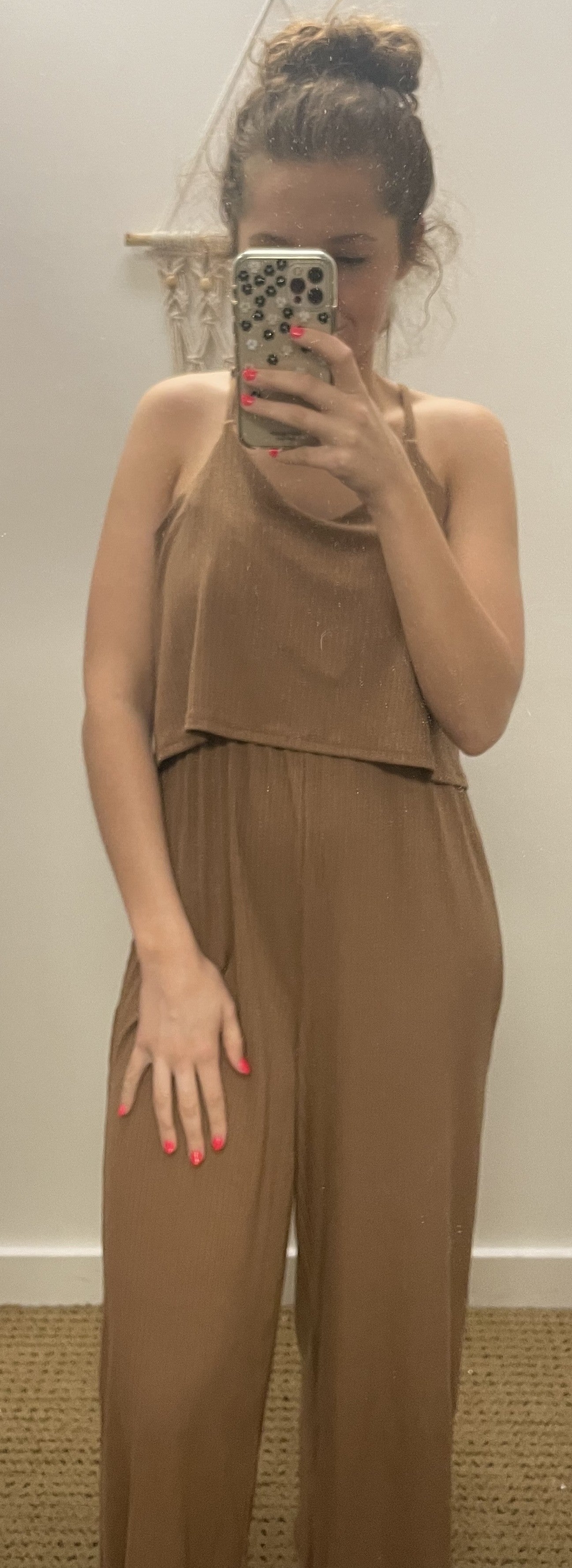 Camel Jumpsuit