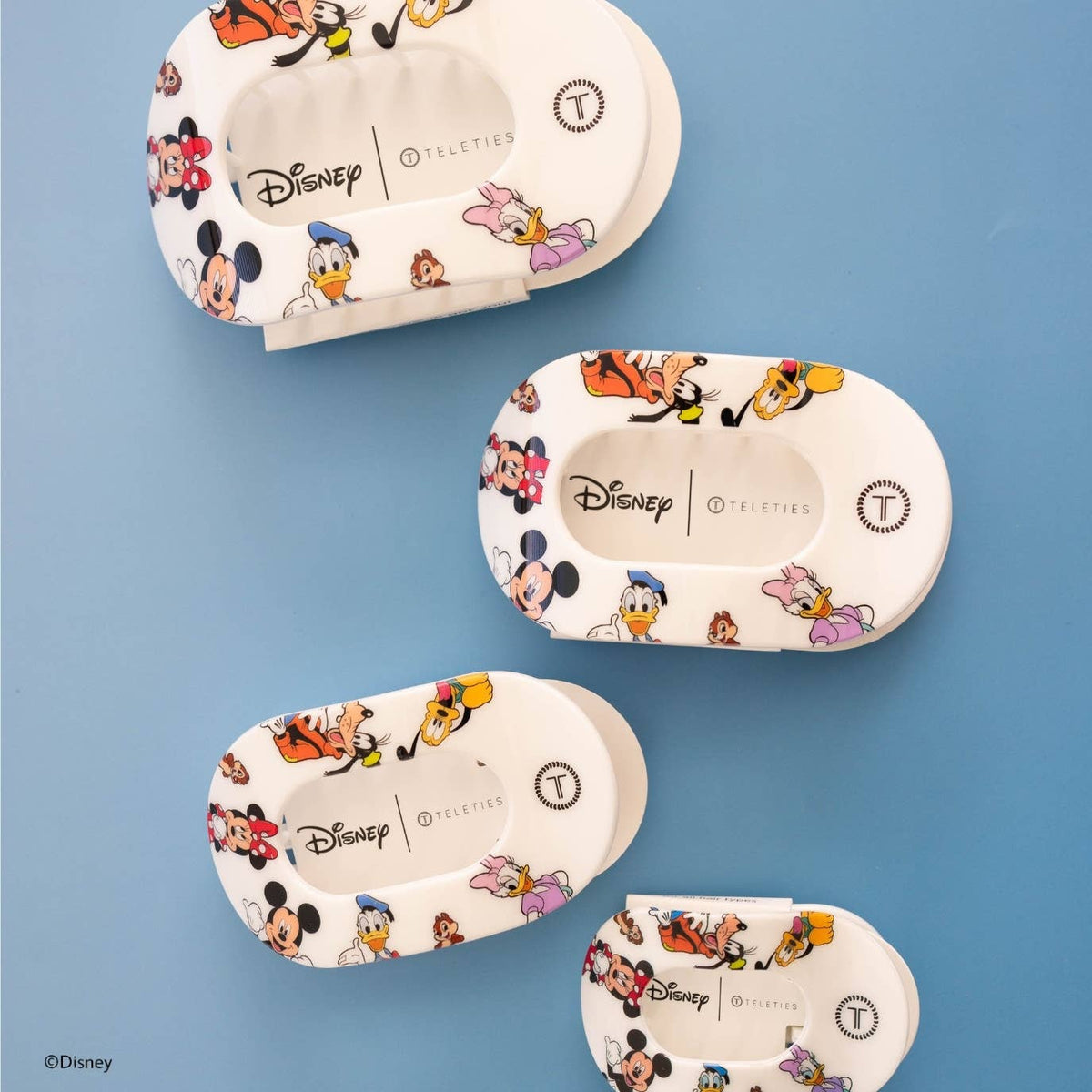 Mickey and Friends | Medium | Flat Round Hair Clip