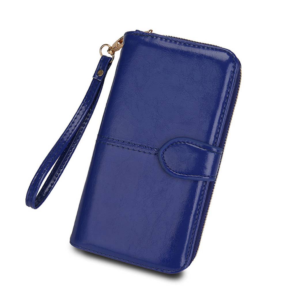 Fashion Zipper wallet: Green