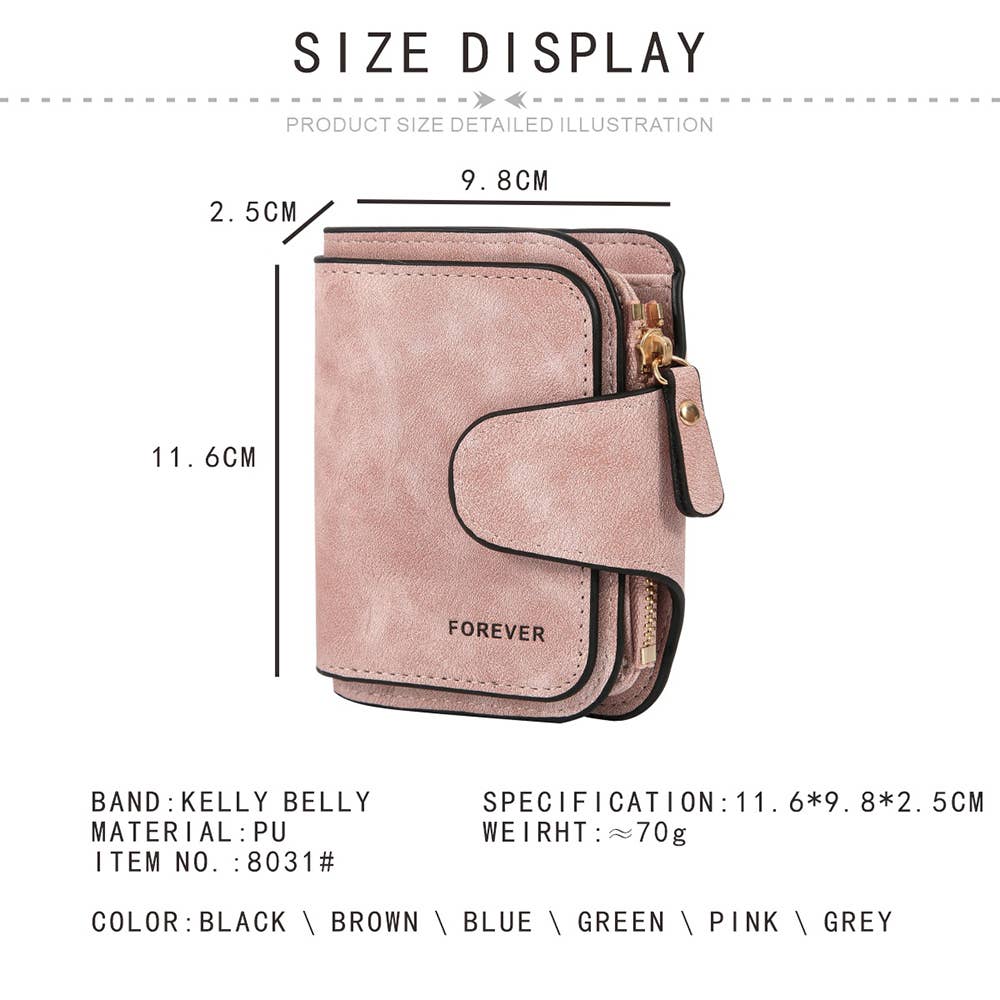 Short Card Wallet and Zero Wallet: Green