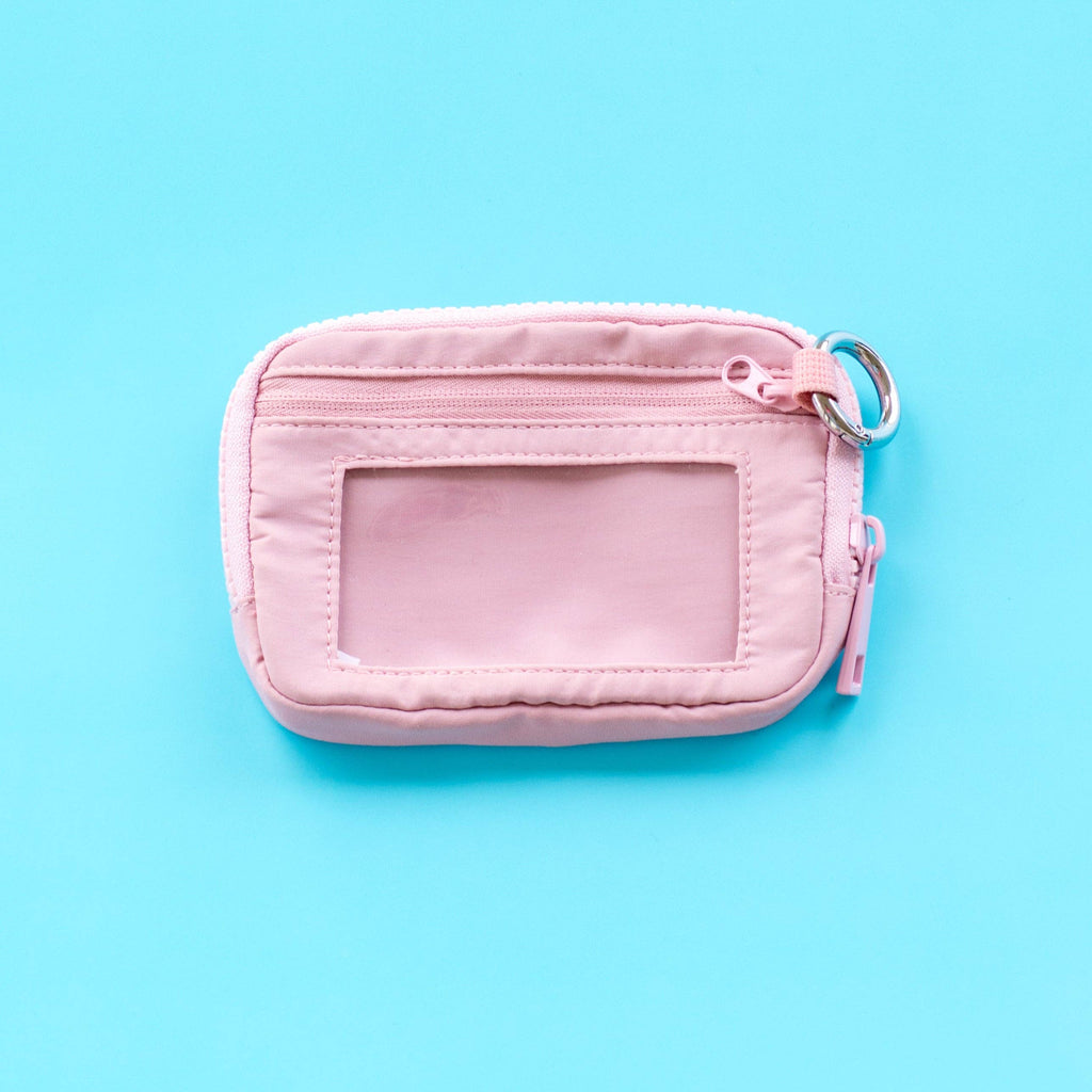 Journey Clippable ID Wallet Pouch: Fuschia