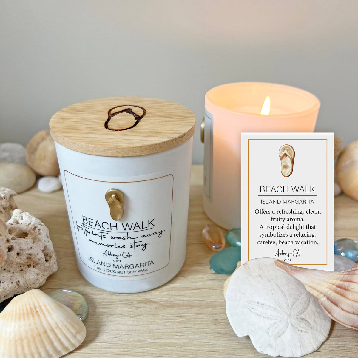 Coastal Scentspirations Candles: At The Beach - Seashore Musk
