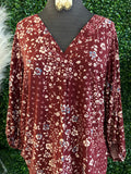 V-neck Blouse