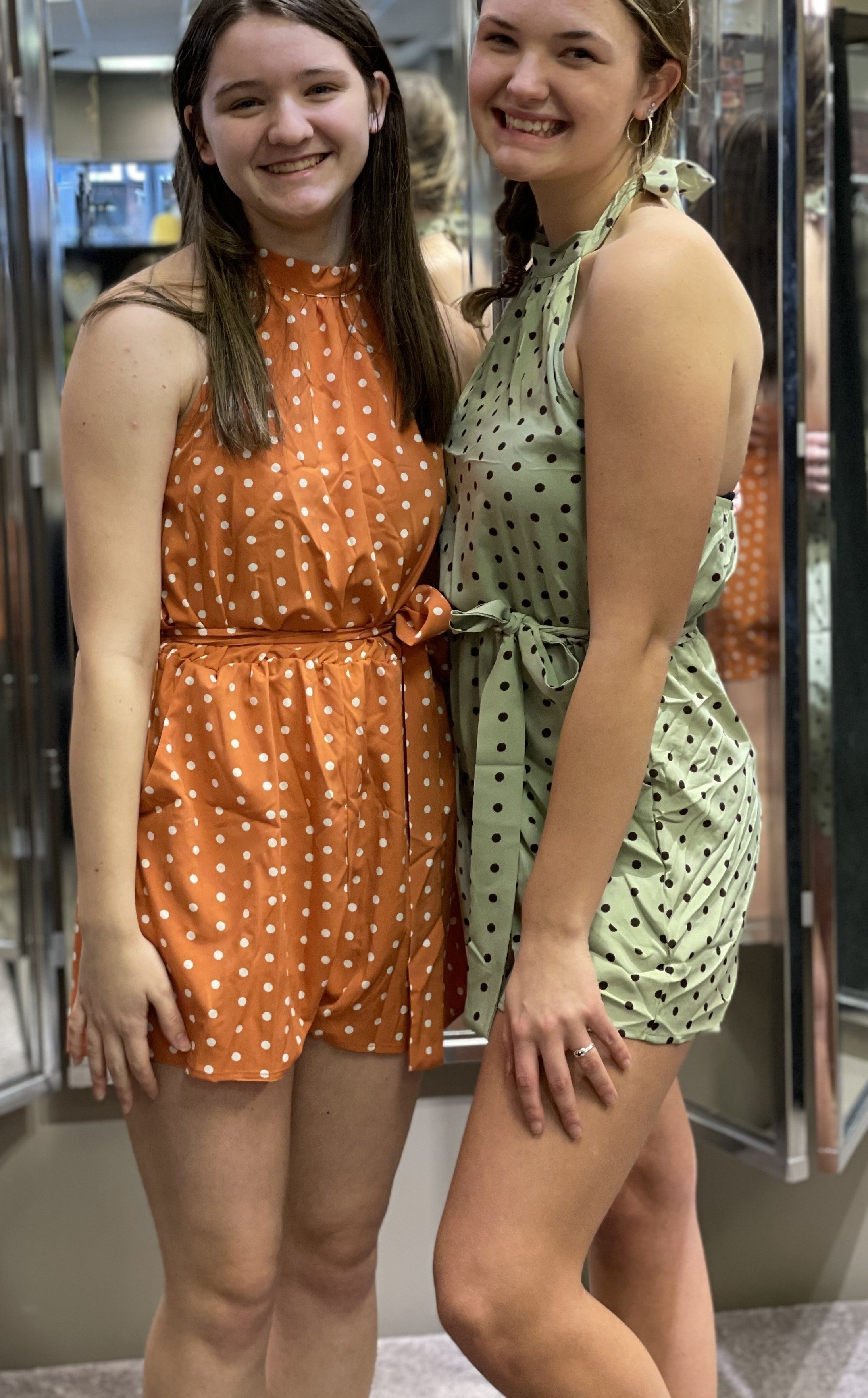 Polka Dot Romper