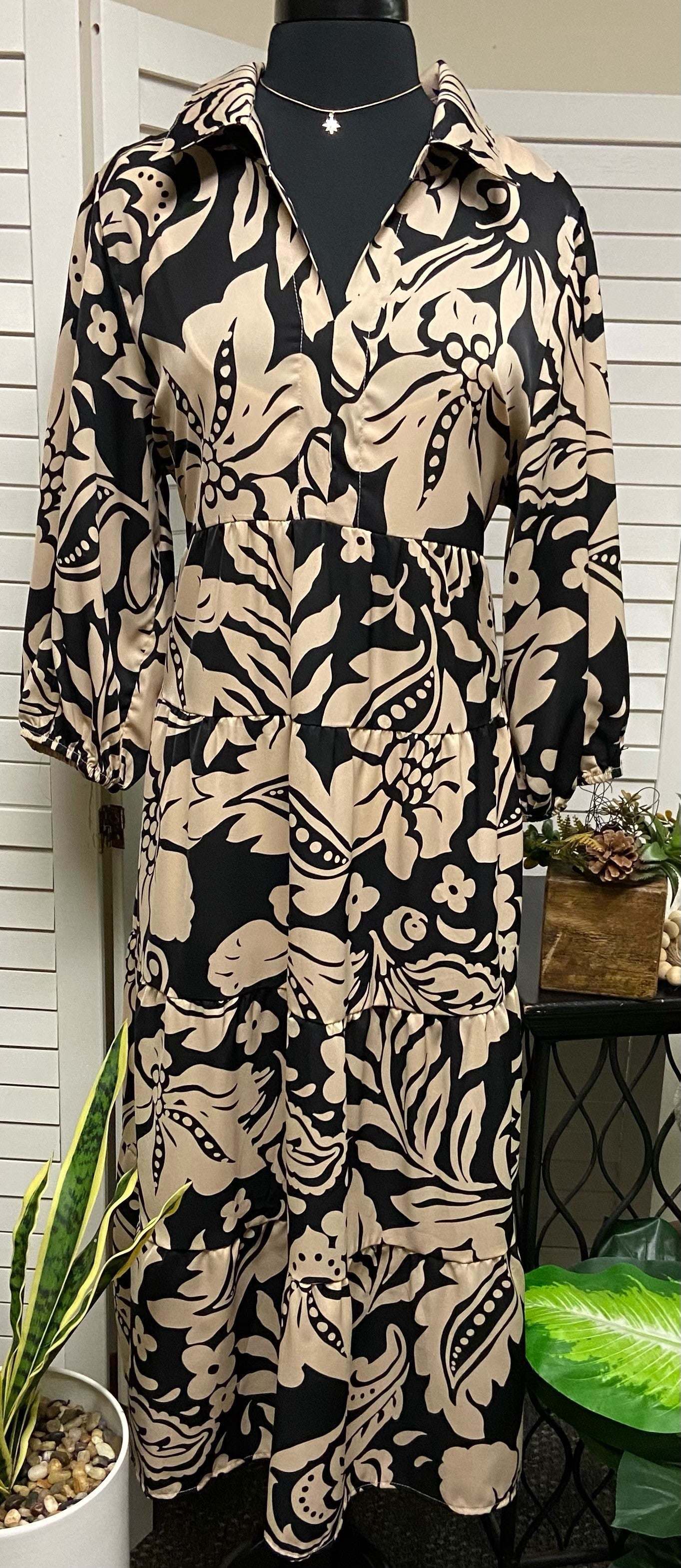 Floral Midi Dress