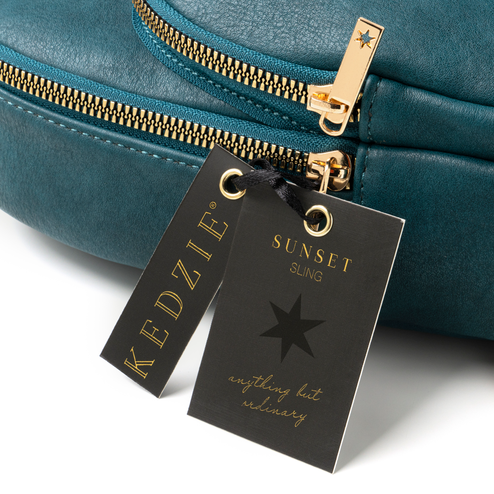 Kedzie Sunset Sling 2nd Open Stock: Teal