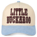 C.C LITTLE BUCKAROO Embroidered KIDS Snapback Cap: Light Denim