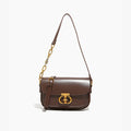 Retro Fashion Single Shoulder Bag: Brown
