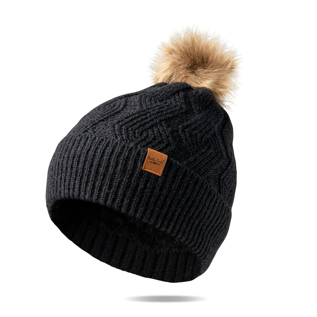 Britt's Knits Mainstay Pom Hat Open Stock: Green