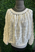 White Knit Sweater