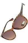Sunglasses w/rhinestone detail