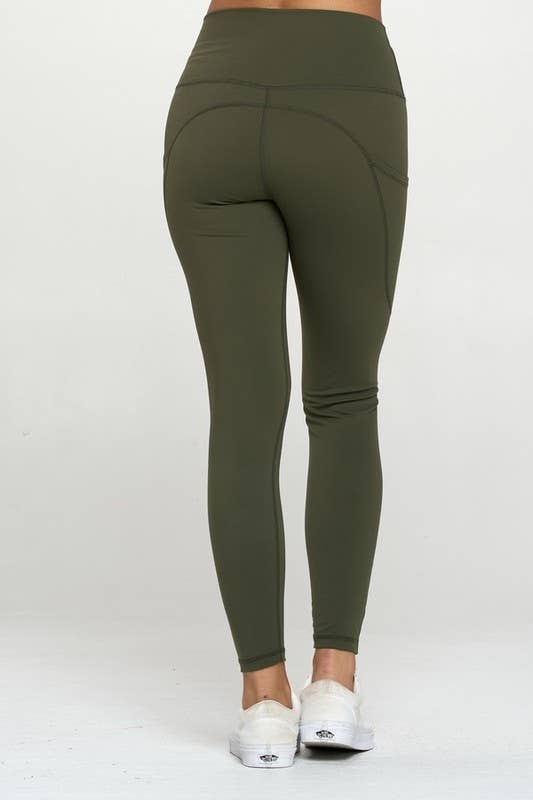 Black Buttery Soft Leggings with Pockets
