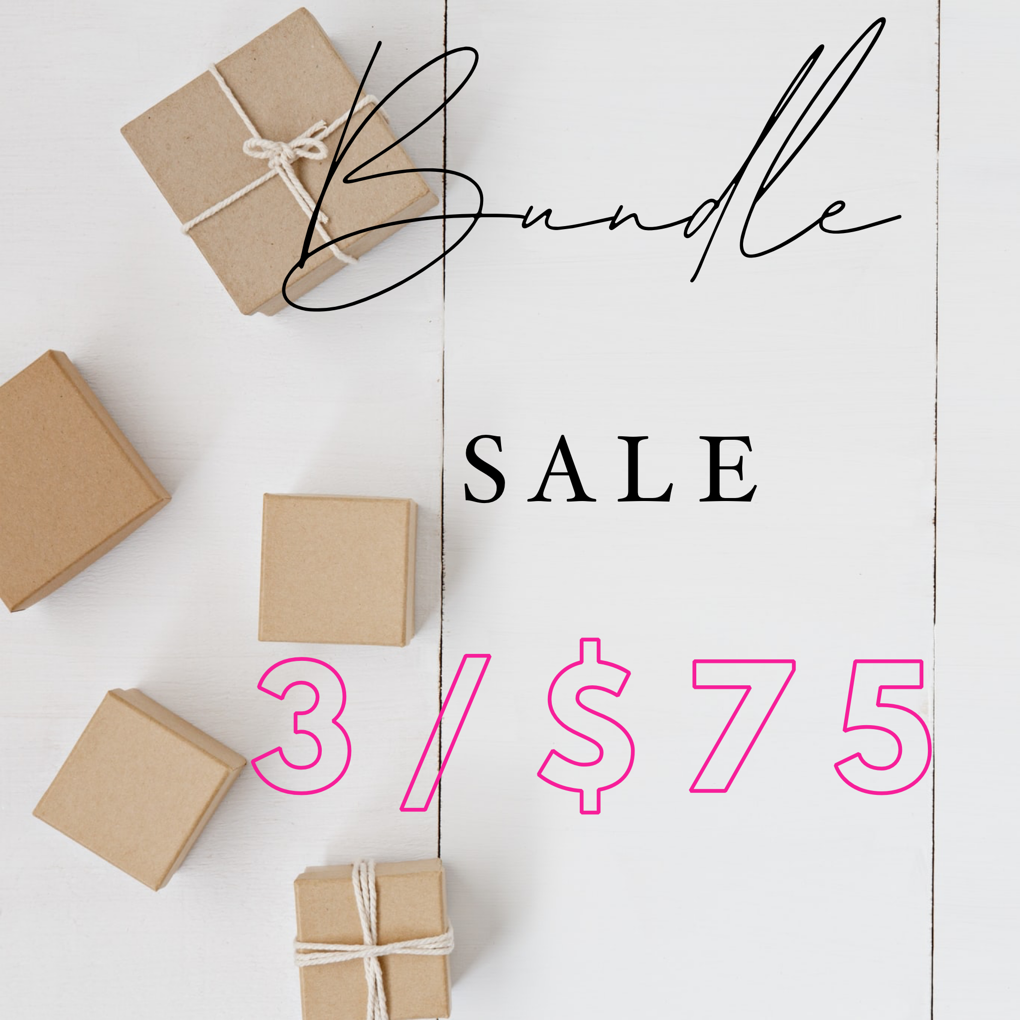 Bundle Sale