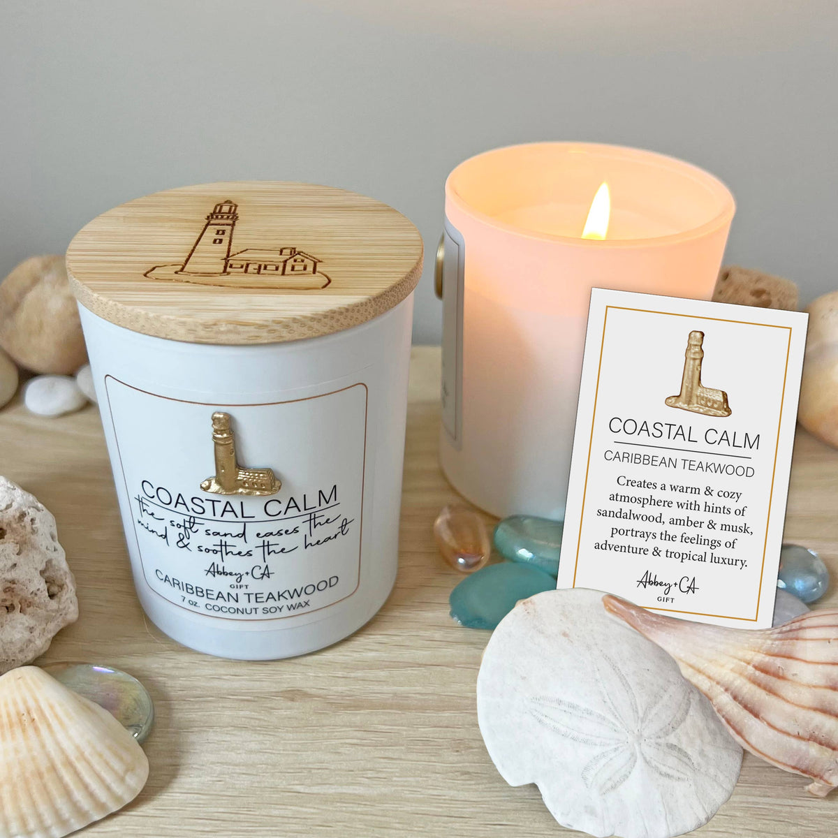 Coastal Scentspirations Candles: Salt & Sea - Sea Salt & Driftwood