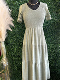 Vintage Lace Sleeve Dress
