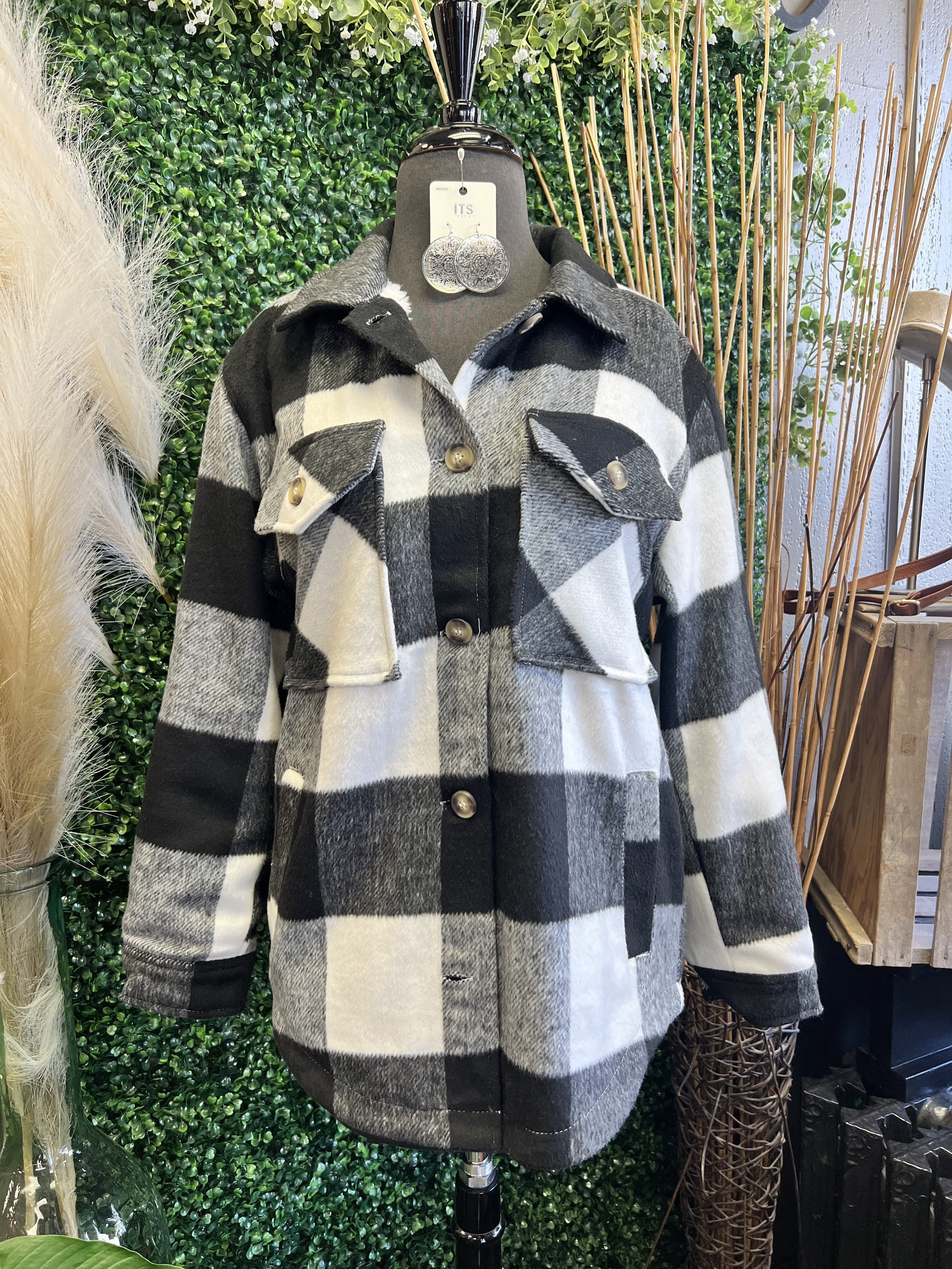 Plaid Button Down