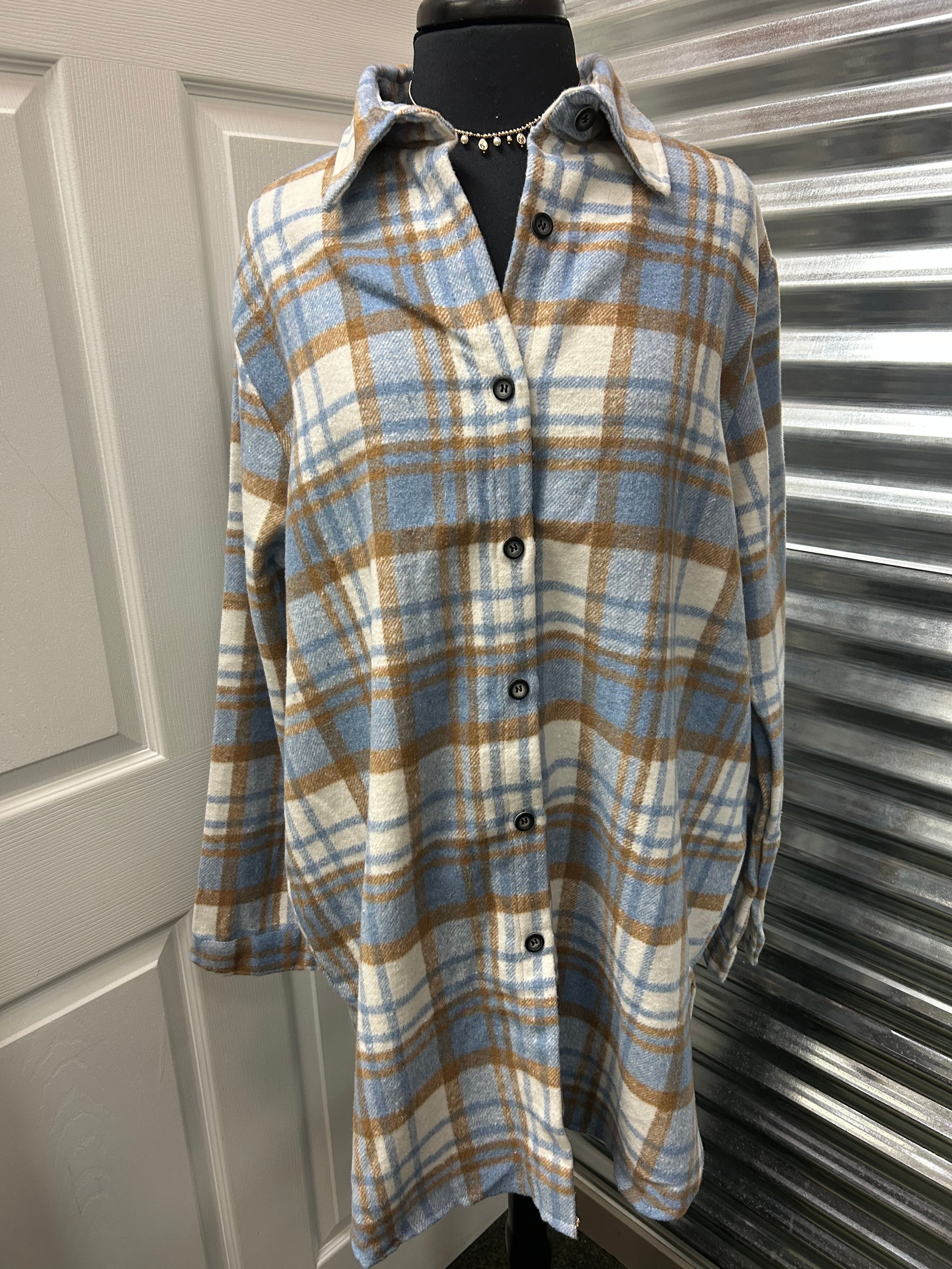 Plaid Long Shirt