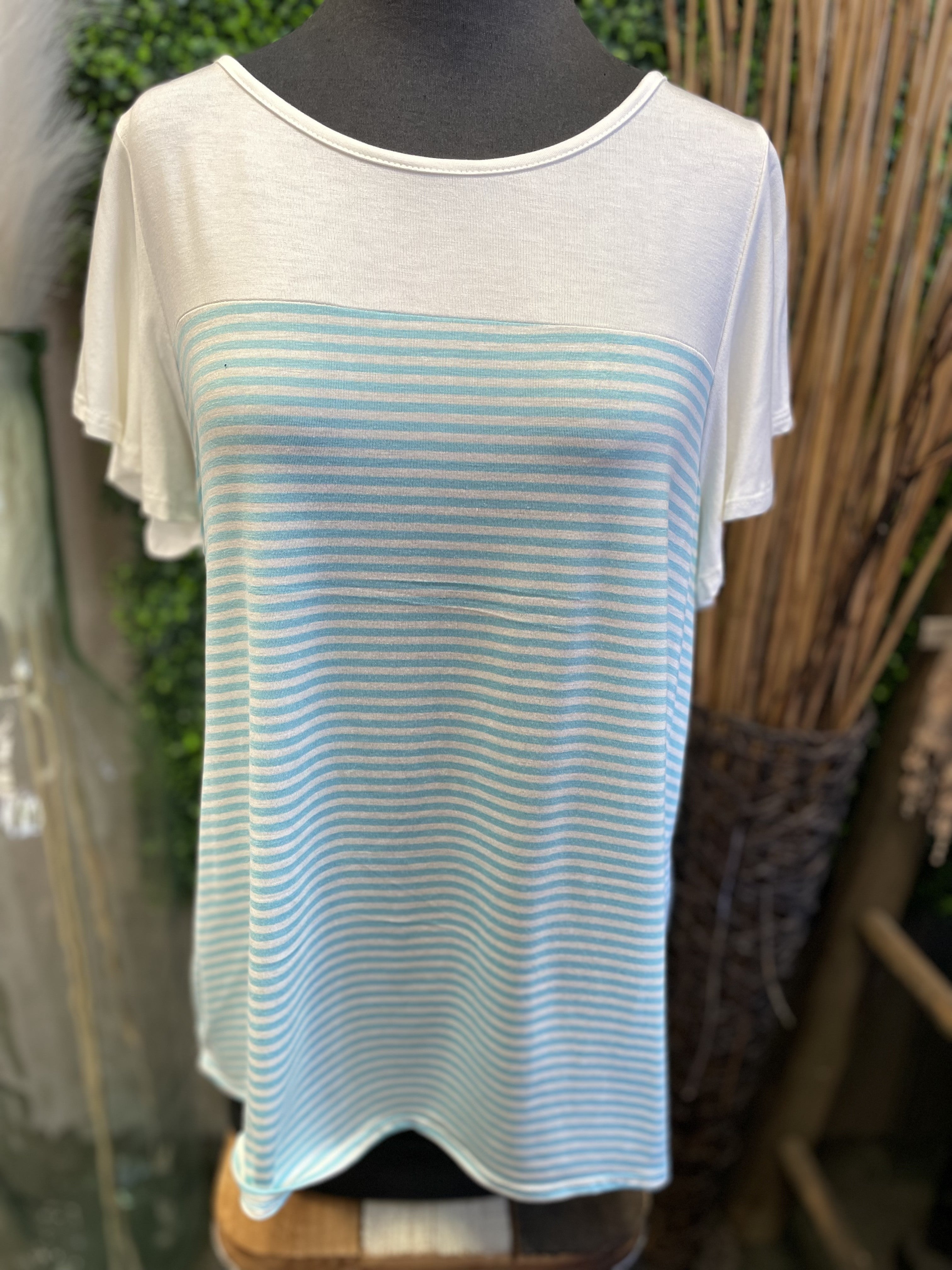 Strip Colorblock Top
