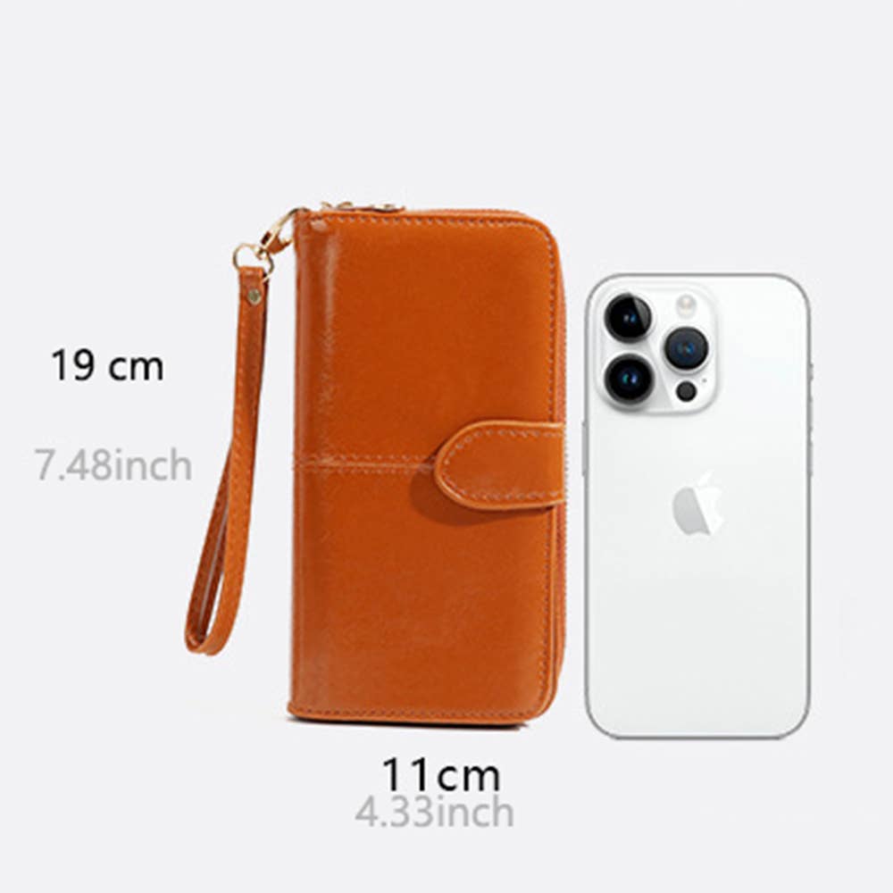 Fashion Zipper wallet: Green
