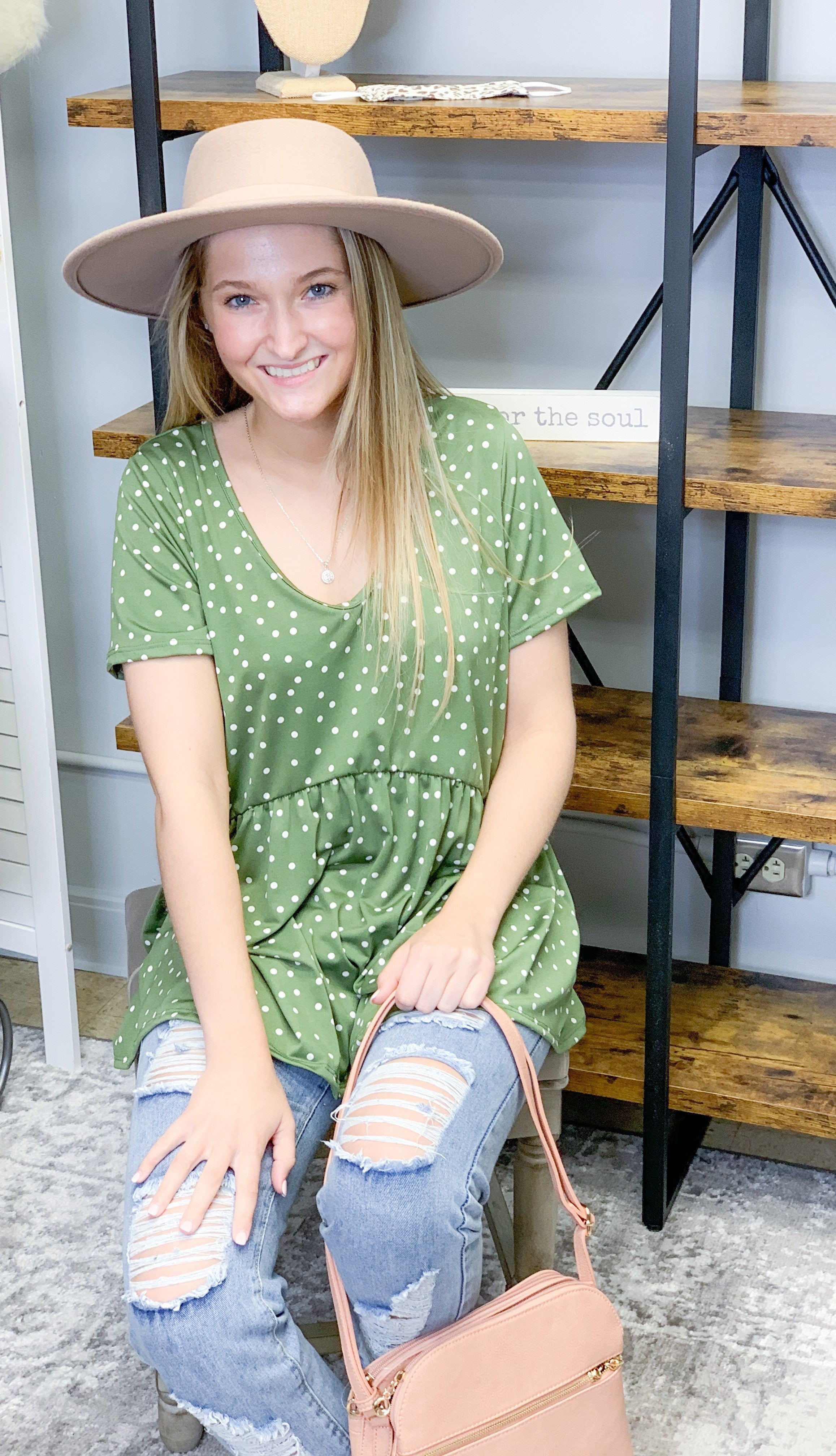 Polka Dot Top