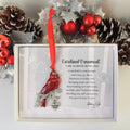 I Am Always With You Cardinal Ornament