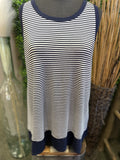 Stripe Color Block Tank Top