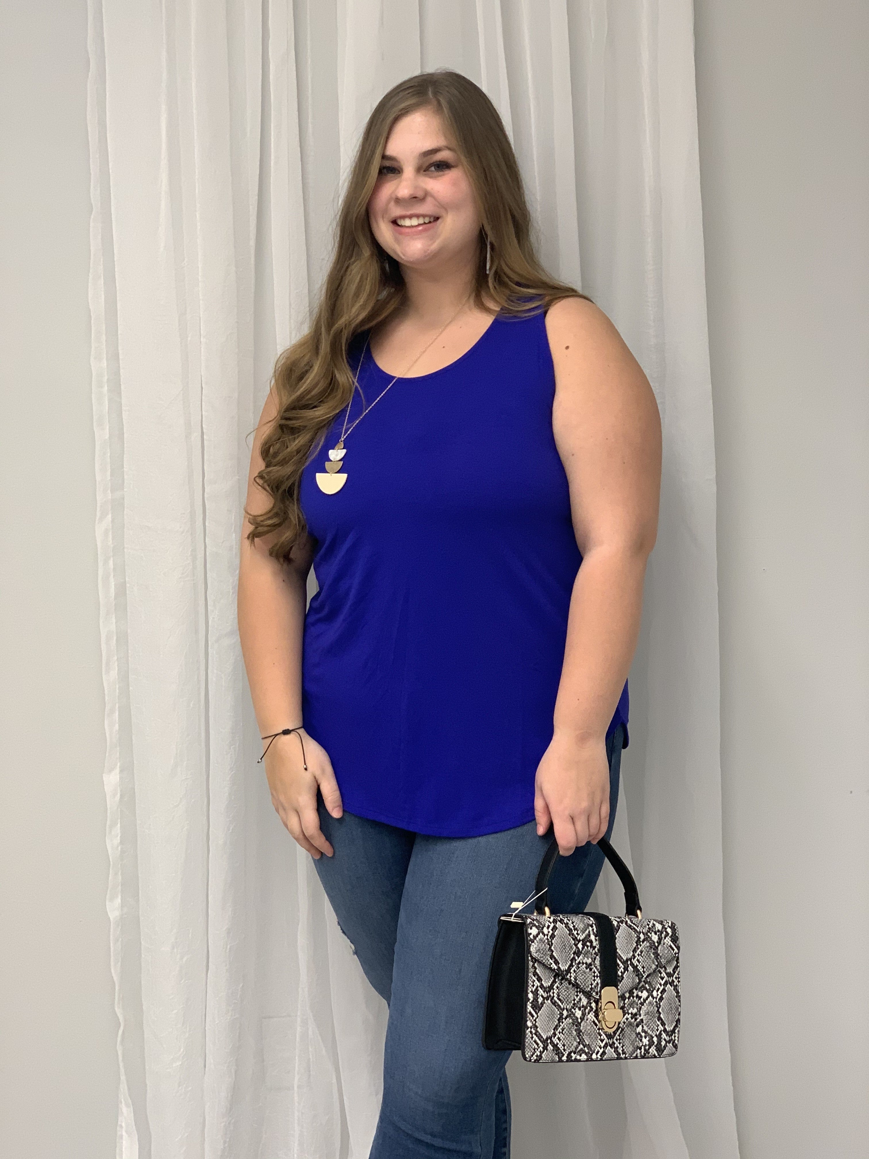 Curvy Everyday Tunic Tank