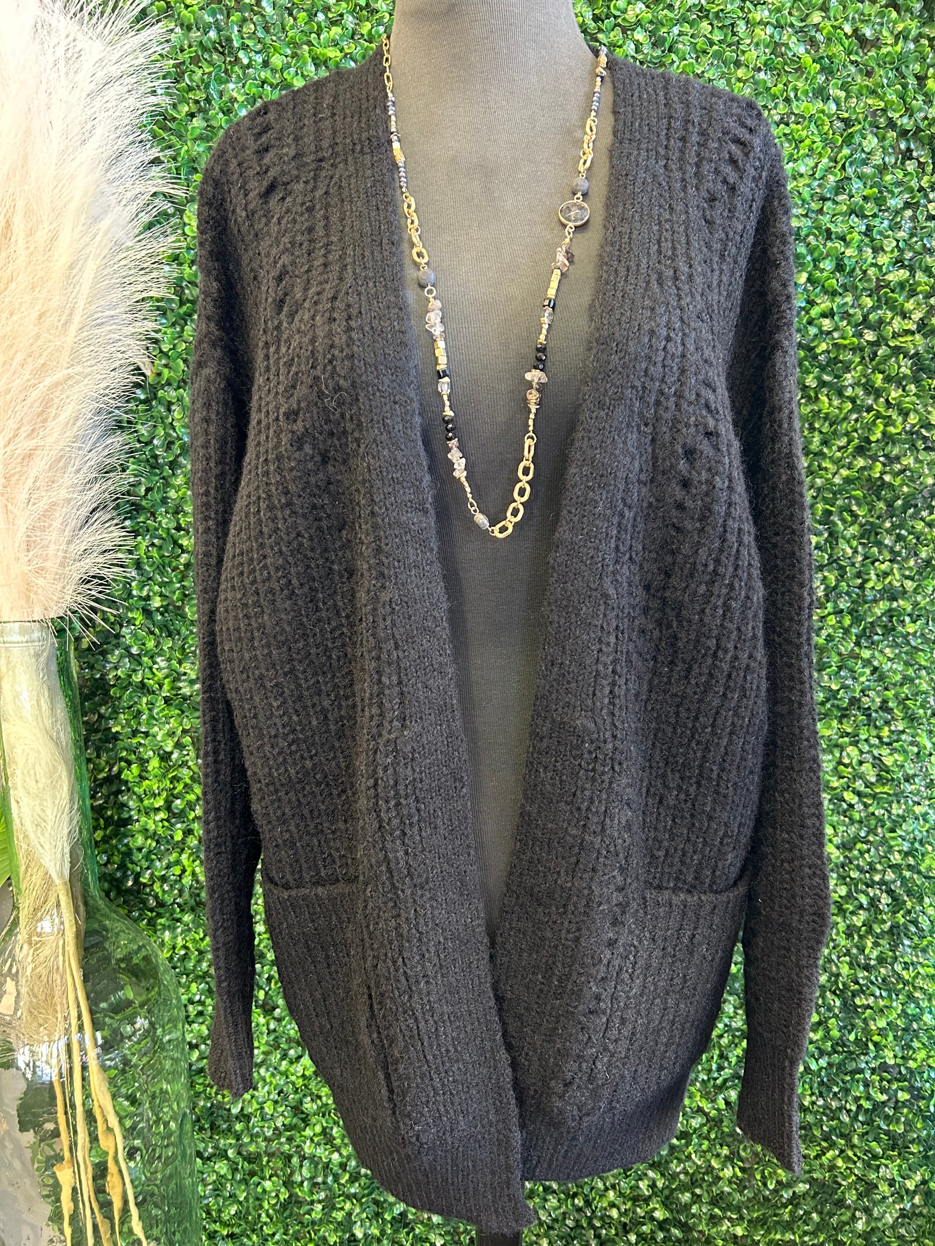 Cardi w/ Side Slit