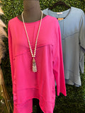 Vintage Edge Crew Top