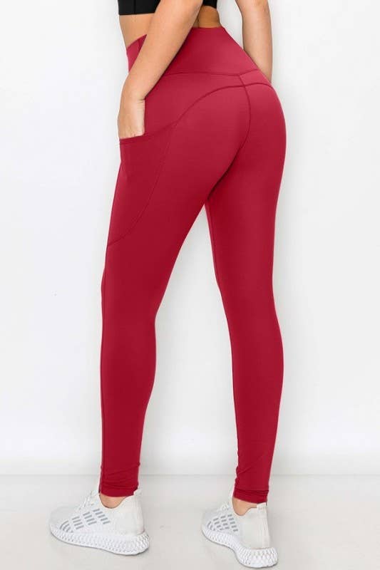 Black Buttery Soft Leggings with Pockets